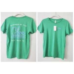 Magnolia Kids Summer at the Silos Soft Graphic Tee L 14-16 NWT Joanna Gaines NWT